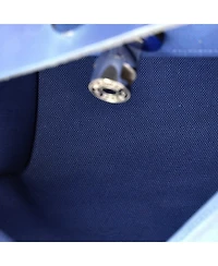 Pre-Owned HERMES 31 Herbag Zip Leather and Toile