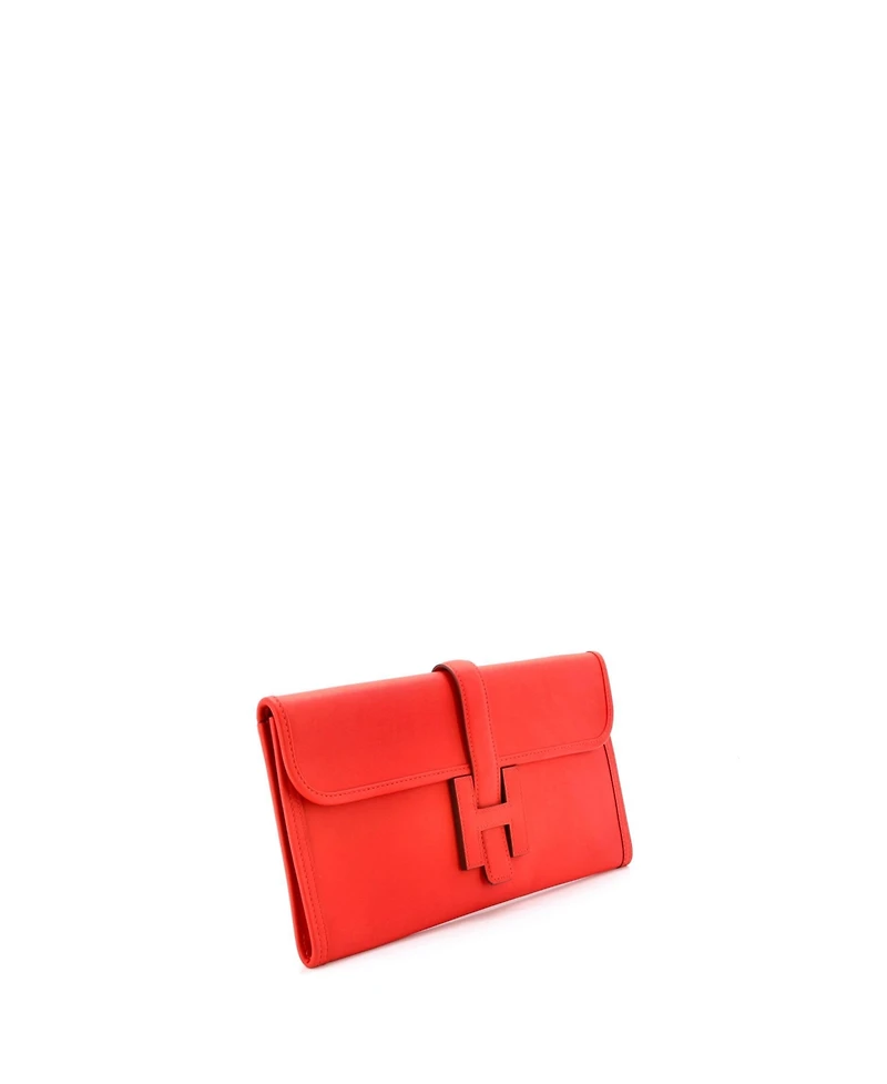 Pre-Owned HERMES 29 Jige Elan Clutch Swift