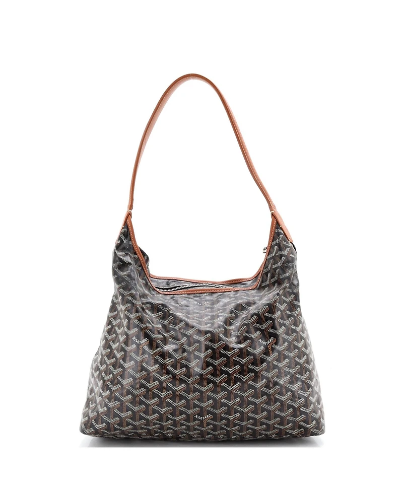 Pre-Owned Goyard Boheme Hobo Coated Canvas