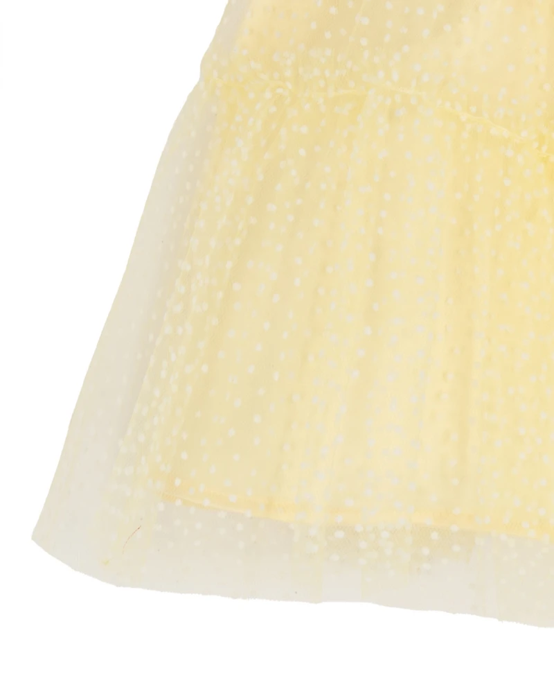 Rare Editions Baby Girls' Sleeveless Round Neck Dress