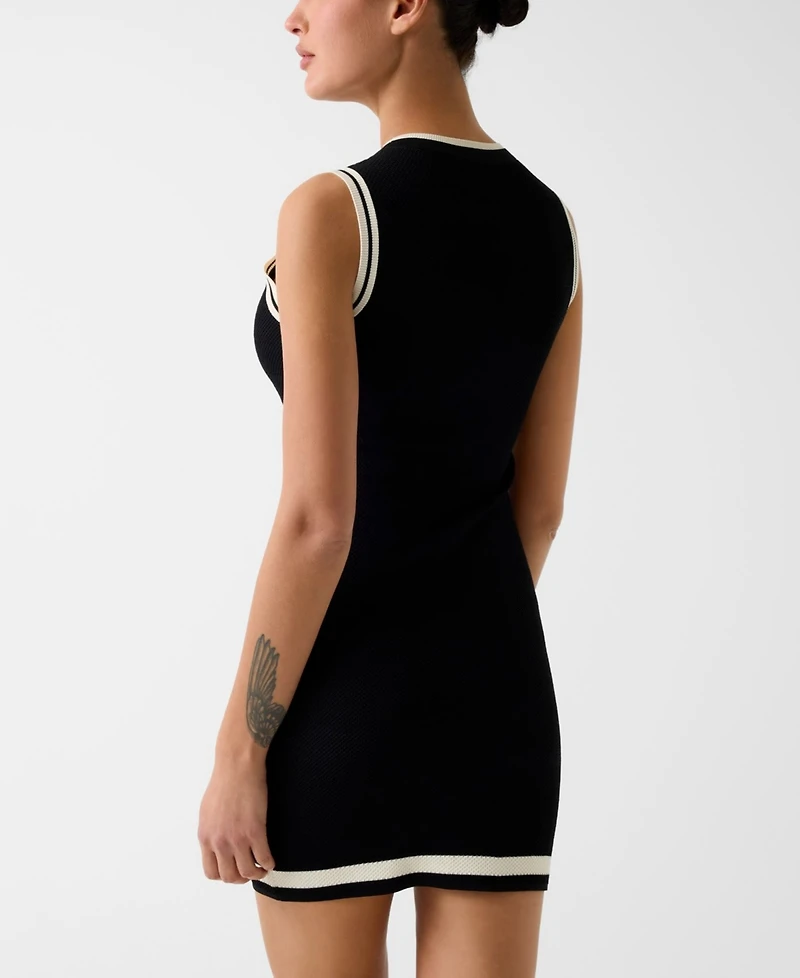 Guess Juniors' Gabry Crewneck Sleeveless Sweater Dress