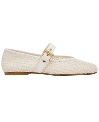 Dv Dolce Vita Women's Mulaney Mesh Buckle Mary Jane Flats