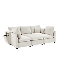 Streamdale Furniture Modern U-shaped with Ottoman