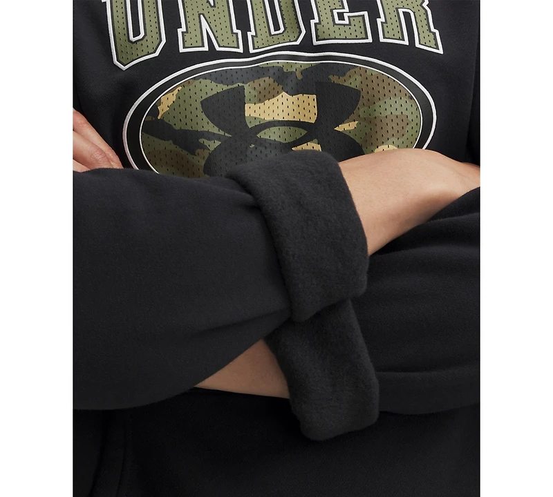 Under Armour Men's Rival Camo Print Sweatshirt