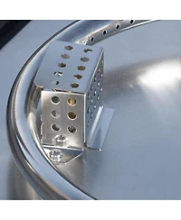 Flynama 32 Inch Square Mgo Fire Pit Grey Wood Pattern 40000 Btu Outdoor Propane Fire Table