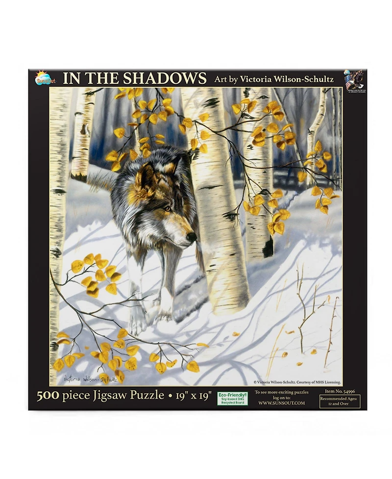 SunsOut In the Shadows 500 piece Jigsaw Puzzle for Adults