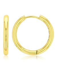 Roxy Waterproof Yellow 20mm Hoop Earrings