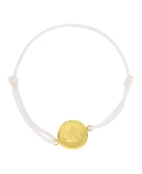 Roxy Waterproof Yellow Hibiscus Adjustable Bracelet