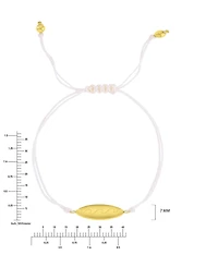 Roxy Waterproof Yellow Surfboard Beads Adjustable Bracelet