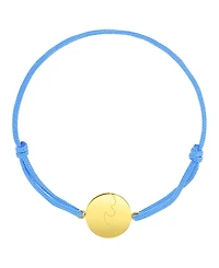 Roxy Waterproof Yellow Rd Wave Charm Adjustable Bracelet