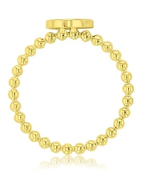 Roxy Waterproof Yellow Leaves Beads Ring