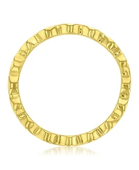 Roxy Waterproof Yellow Discs Band Ring