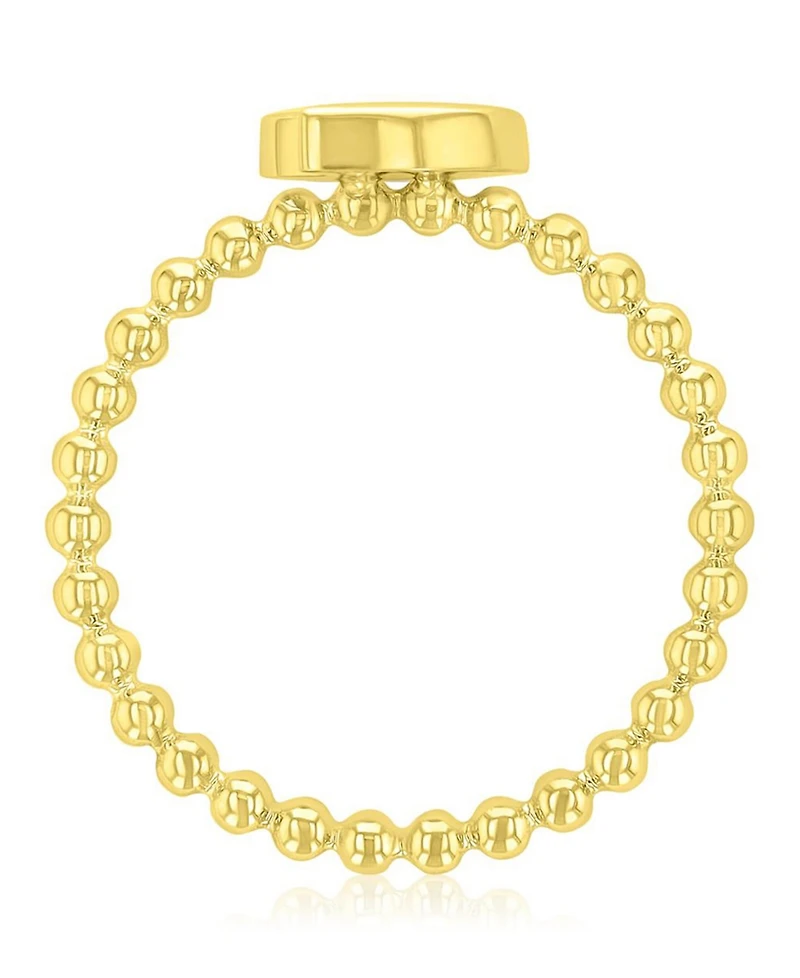 Roxy Waterproof Yellow Conch Beads Ring