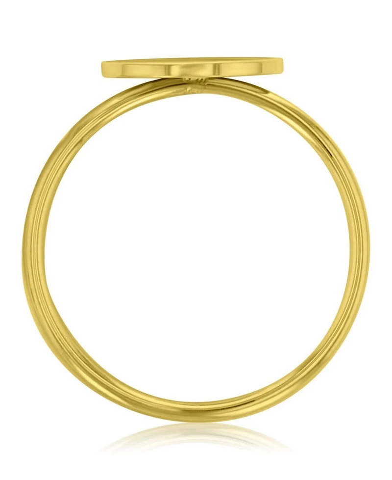 Roxy Waterproof Yellow Triangular Heart Ring