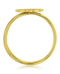 Roxy Waterproof Yellow Triangular Heart Ring
