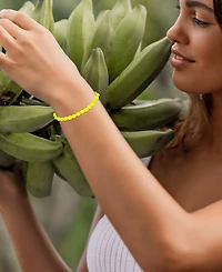 Roxy Waterproof Rose Quarts Adujustable Bracelet