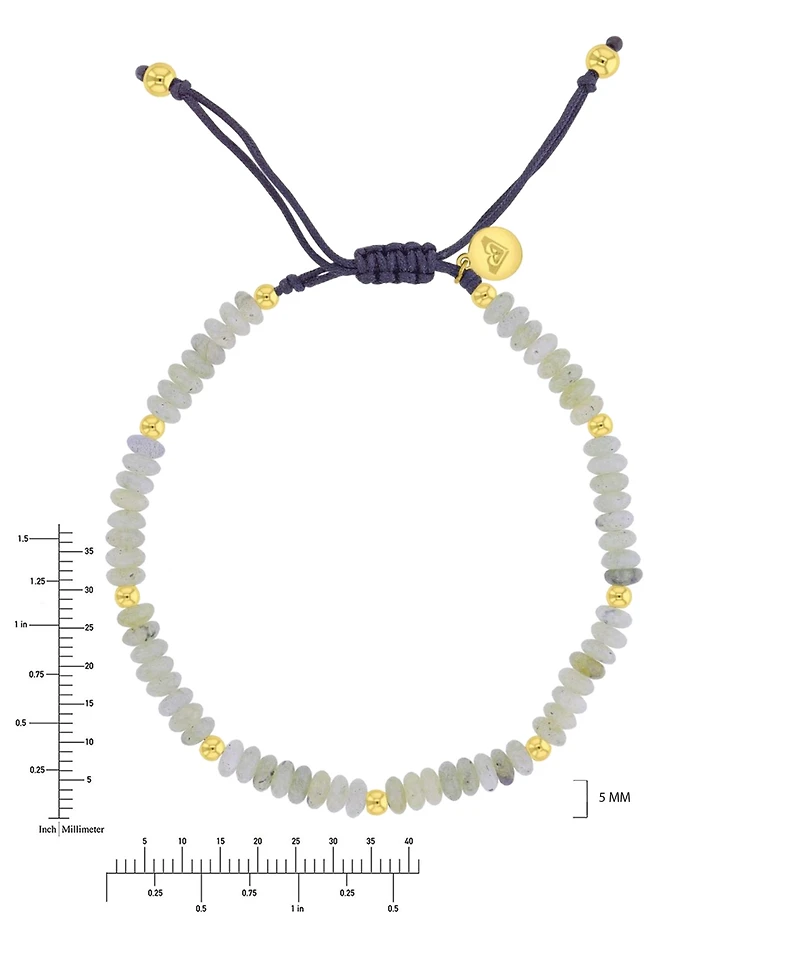 Roxy Waterproof Yellow Lapis Adjustable Bracelet