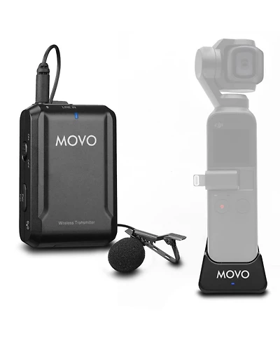 Movo Edge-op Wireless Lavalier Microphone for Osmo Pocket 1 and 2