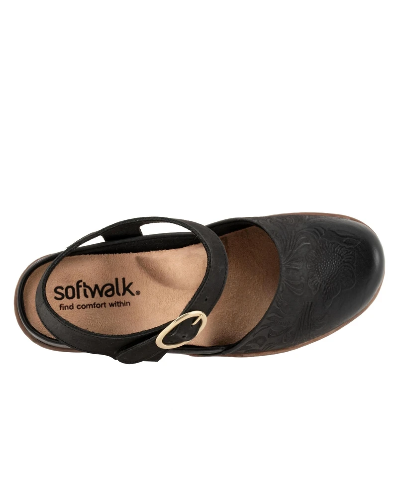 Softwalk Women's Mabelle Tooling Clog