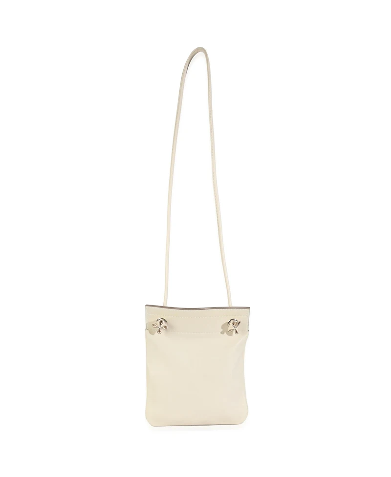 Pre-Owned Hermes Craie Milo Lambskin Swift Mini Aline