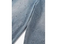 Aelfric Eden Women's Rhinestone Baggy Jeans