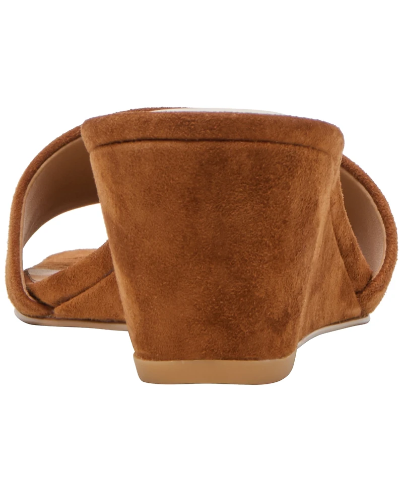 Dolce Vita Women's Qaily Slip-On Dressy Wedge Sandals