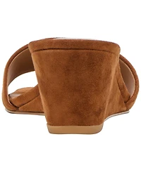 Dolce Vita Women's Qaily Slip-On Dressy Wedge Sandals