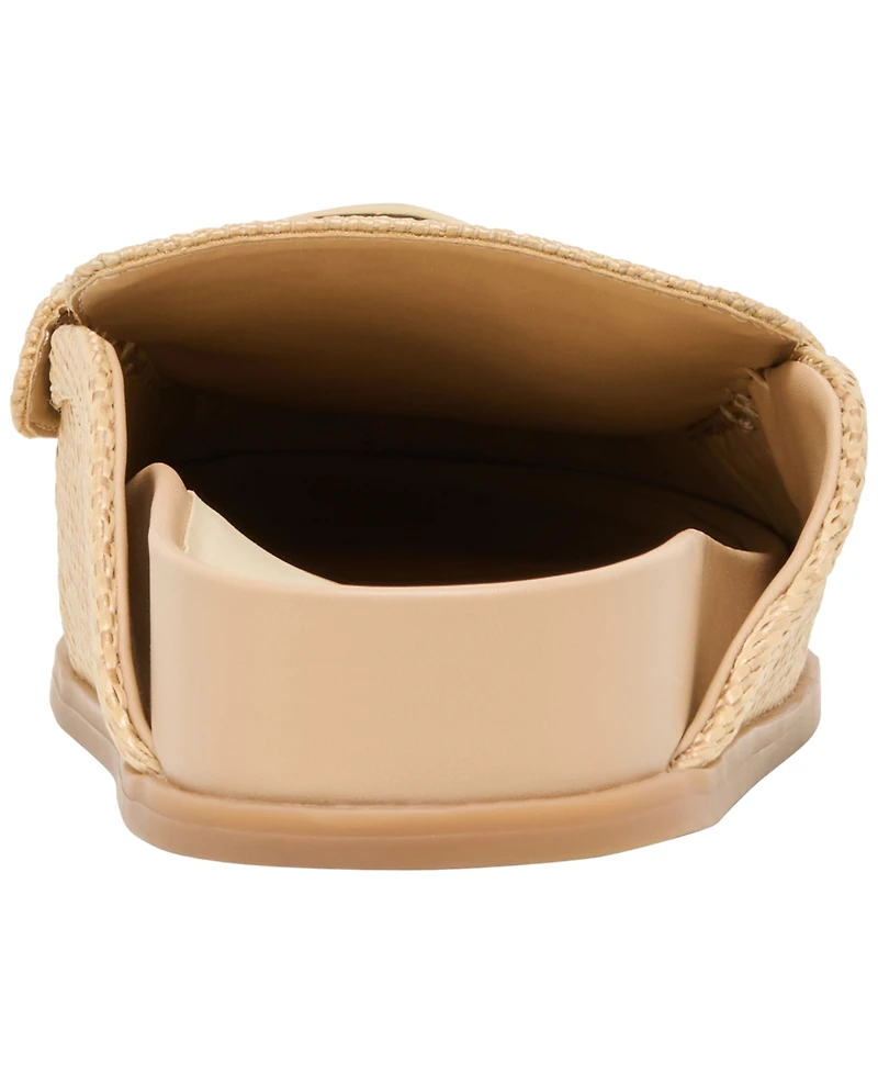 Dolce Vita Women's Jordero Buckle Tailored Flat Mules