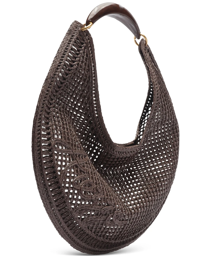 Arezzo Isla Medium Snap-Button Shoulder Bag