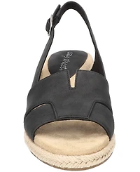 Easy Street Women's Resort Espadrille Wedge Sandals