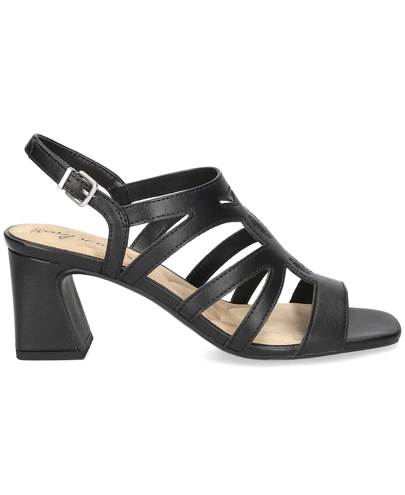 Easy Street Women's Divine Block Heel Dress Sandals
