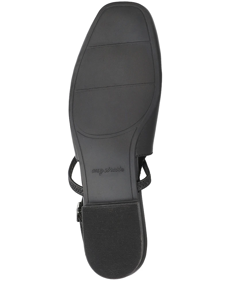 Easy Street Women's Blake Slingback Flats