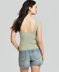 And Now This Women's Scoop Back Cotton Knit Top, Macy's Exclusive