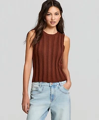And Now This Women's Slub Ribbed Sweater Tank Top, Macy's Exclusive