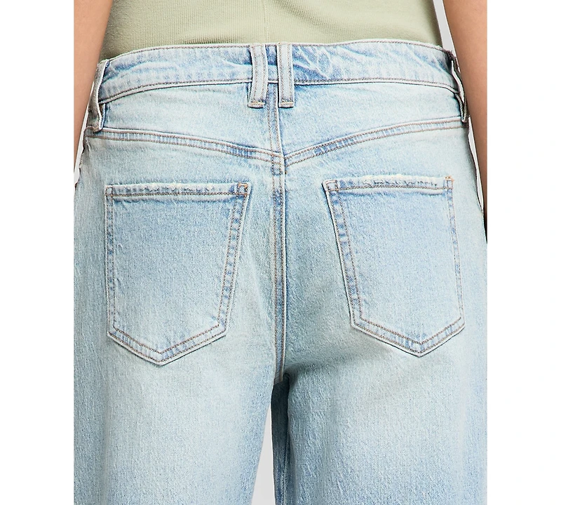 And Now This Women's Seamed Cuff Wide-Leg Jeans, Macy's Exclusive