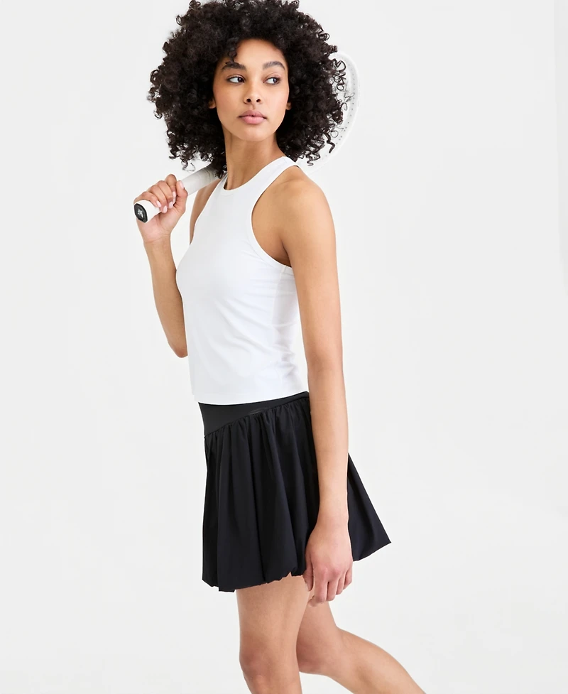 Id Ideology Women's Bubble-Hem Skort, Macy's Exclusive