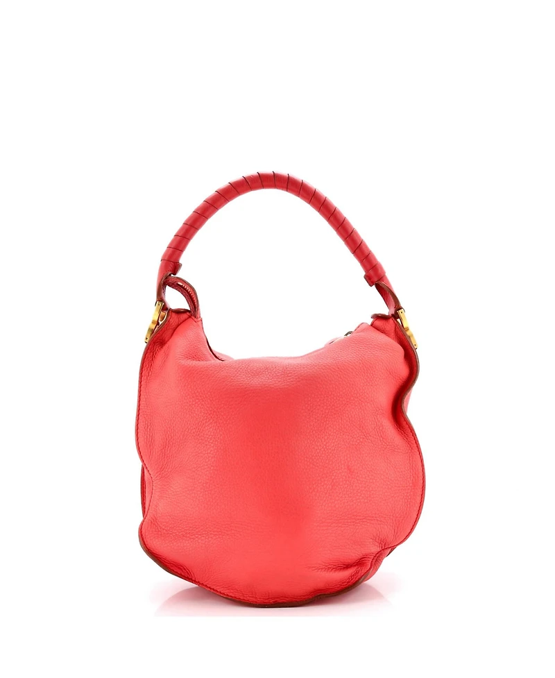 Pre-Owned Chloe Small Marcie Hobo Leather