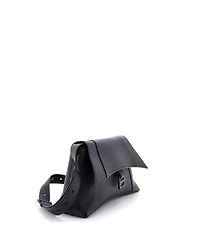 Pre-Owned Balenciaga Small Downtown Soft Hourglass Shoulder Bag Leather