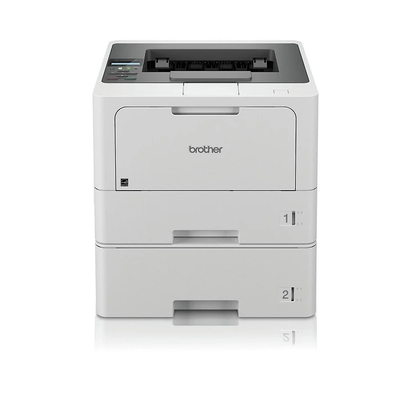 Brother HLL5210DWT Business Monochrome Laser Printer with Dual Paper Trays