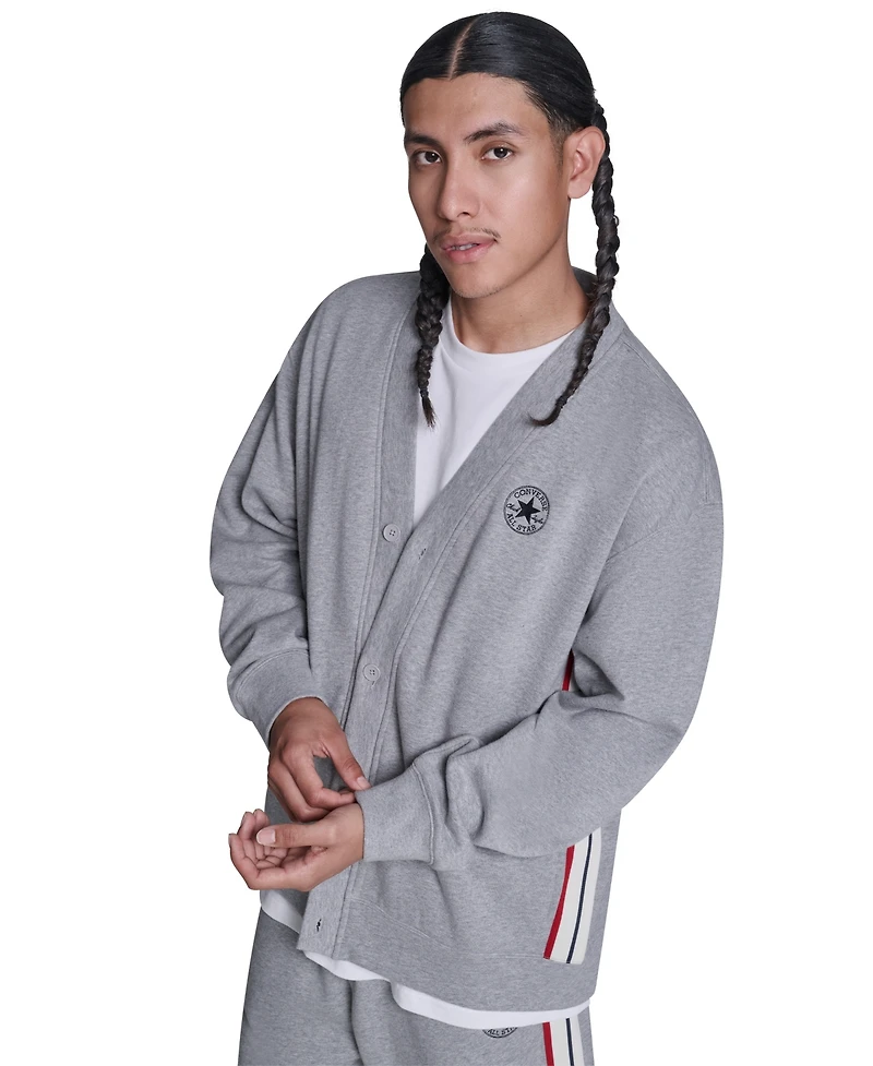 Converse Men's Regular-Fit V-Neck Sweatshirt