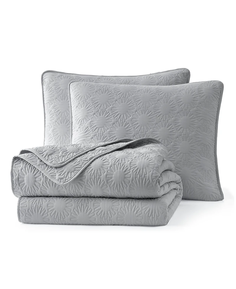 Closeout! Ugg Devon Sun Logo Quilt Set, King/California King