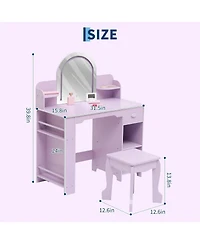 Gaomon Kids Vanity Lighted Mirror