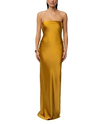 Jluxlabel Women's Regal Rising Satin Maxi Dress