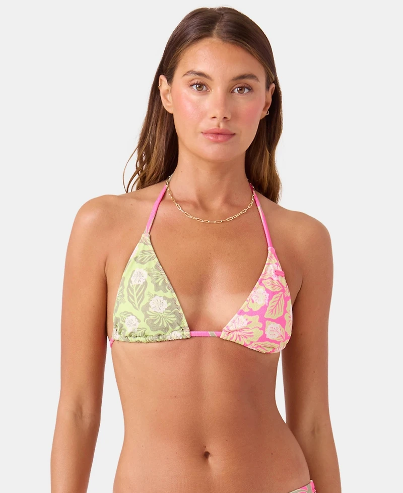 Roxy Women's Stay Wild Tiki Tringle Top