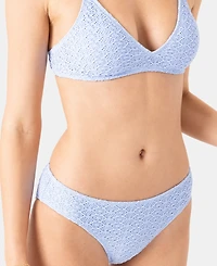 Roxy Women's Crochet Hipster Full Swim Bottoms