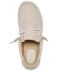Hey Dude Men's Wally Stretch Slip-On Casual Moccasin Sneakers from Finish Line