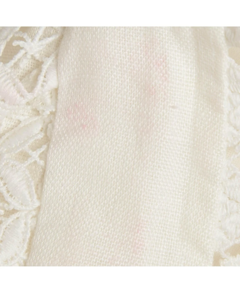 Pre-Owned Zimmermann Women's White Linen Wayfarer Flutter Dress