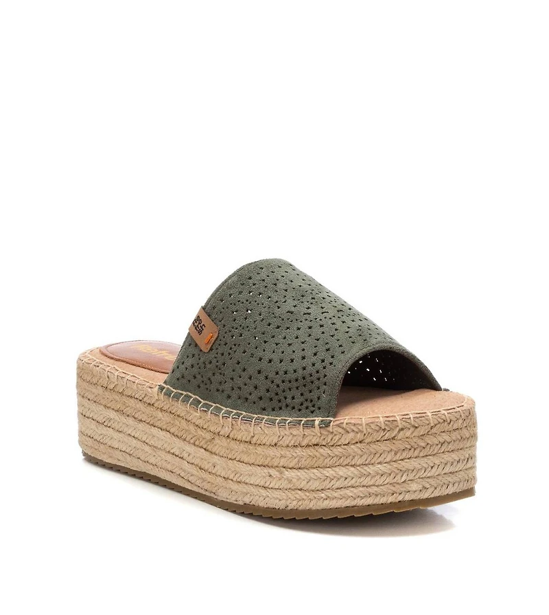 Women's Jute Wrapped Platform Sandals Refresh By Xti