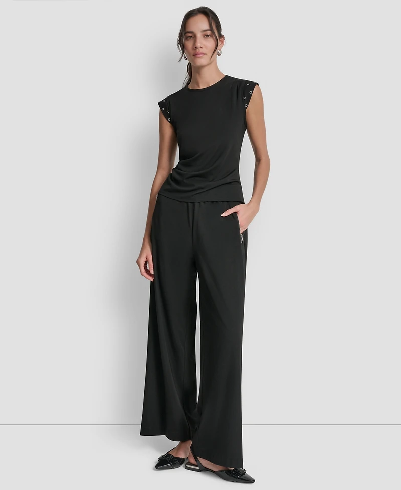 Dkny Women's Stud-Detail Sleeveless Top