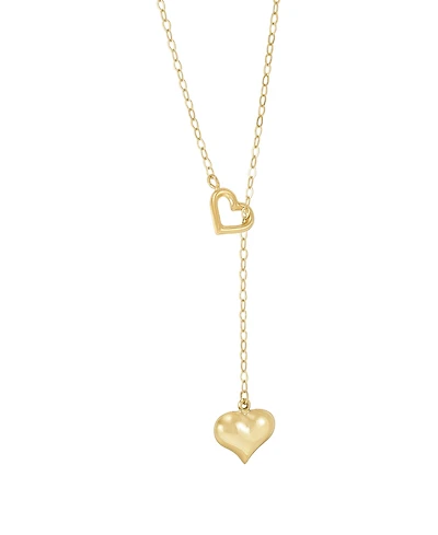 Macy's Heart Pendant Necklace in 10k Yellow Gold